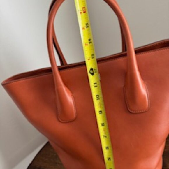 Dolce & Gabbana Calfskin Bucket Tote Bag, Tan/Cognac, Authentic, Worn Once, EUC - Picture 10 of 15